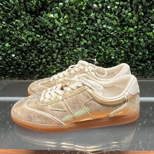 Toms Gold Athletic Shoes